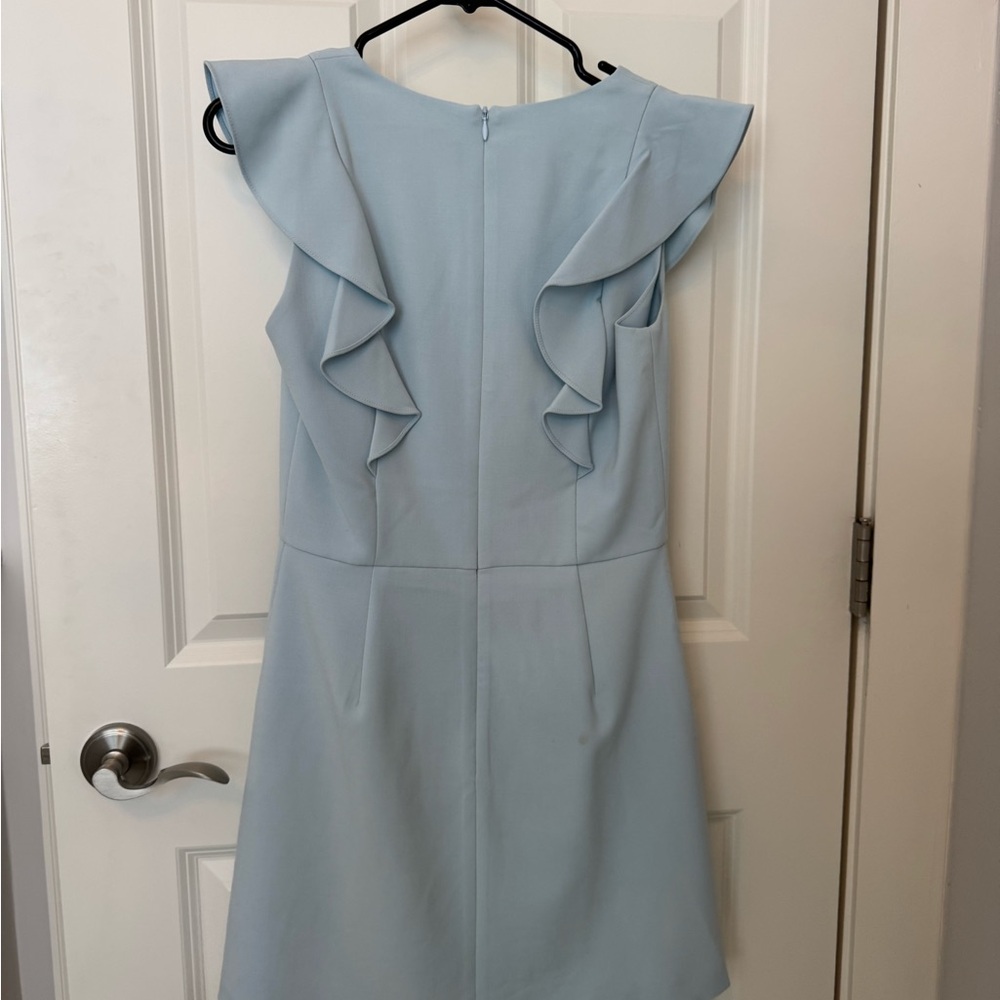 French Connection whisper Ruffle dress - Picture 3 of 4